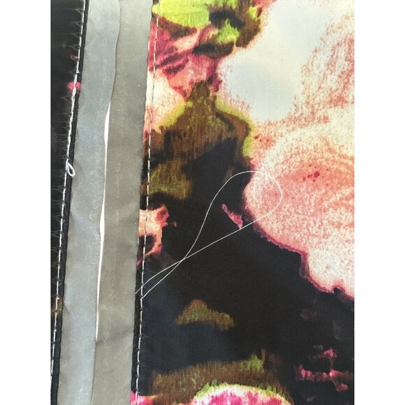 Supreme Floral Anorak Windbreaker Jacket L — 100% Cotton — Roses Print — Rare - Picture 10 of 13